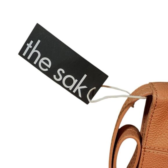 The Sak De Young Hobo Orange Nectar Leather Large Handbag Shoulder Bag Purse NWT - Picture 10 of 11